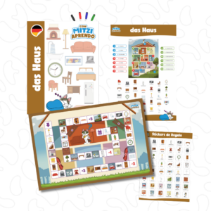 Pack "Aprende la casa" en alemán