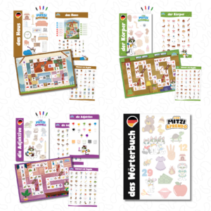 Pack Nueva colección (Pack adjetivos, cuerpo, casa y el diccionario)